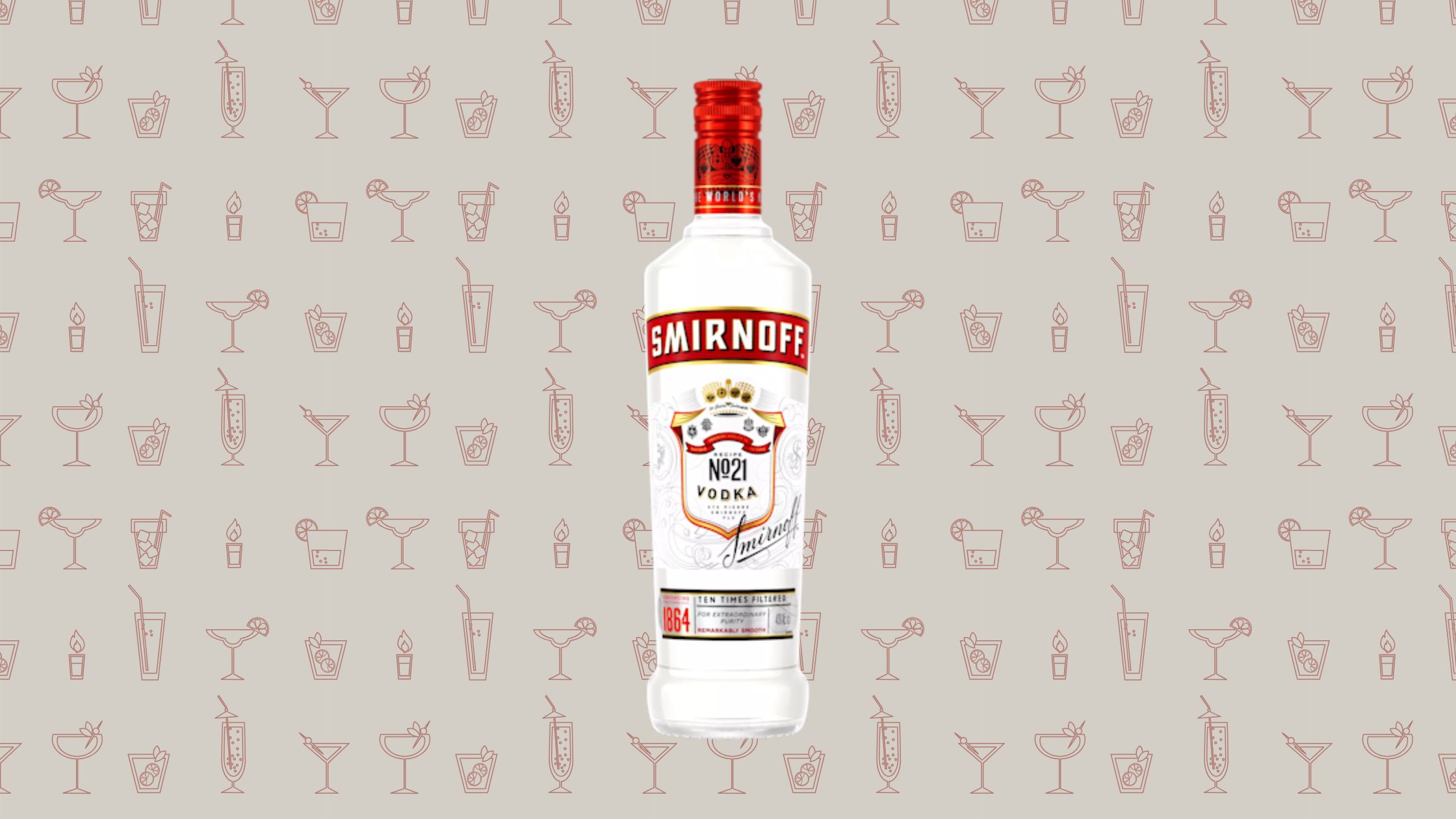 Smirnoff No. 21 Vodka - winewhiskyworld